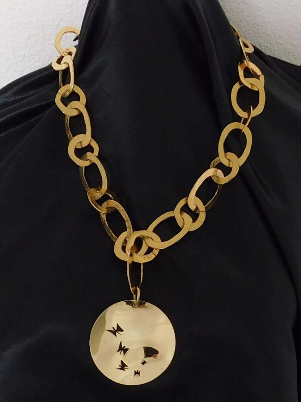NEIMAN MARCUS x IPPOLITA - Gold Butterfly Large Pendant Chunky Chain Necklace